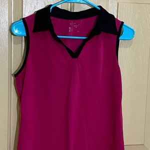 Made for Life petite medium pink quick dry tank top